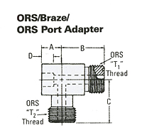 ORS-Braze-ORS Port Adapter